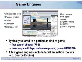 Game Design 1 - Intro and Game Engines | PPT