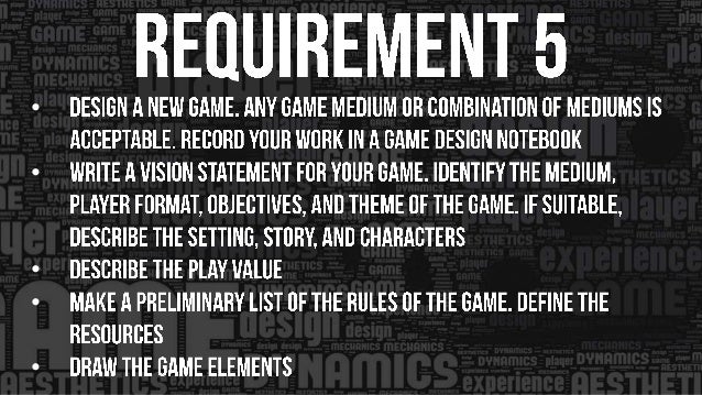 Game Design Merit Badge