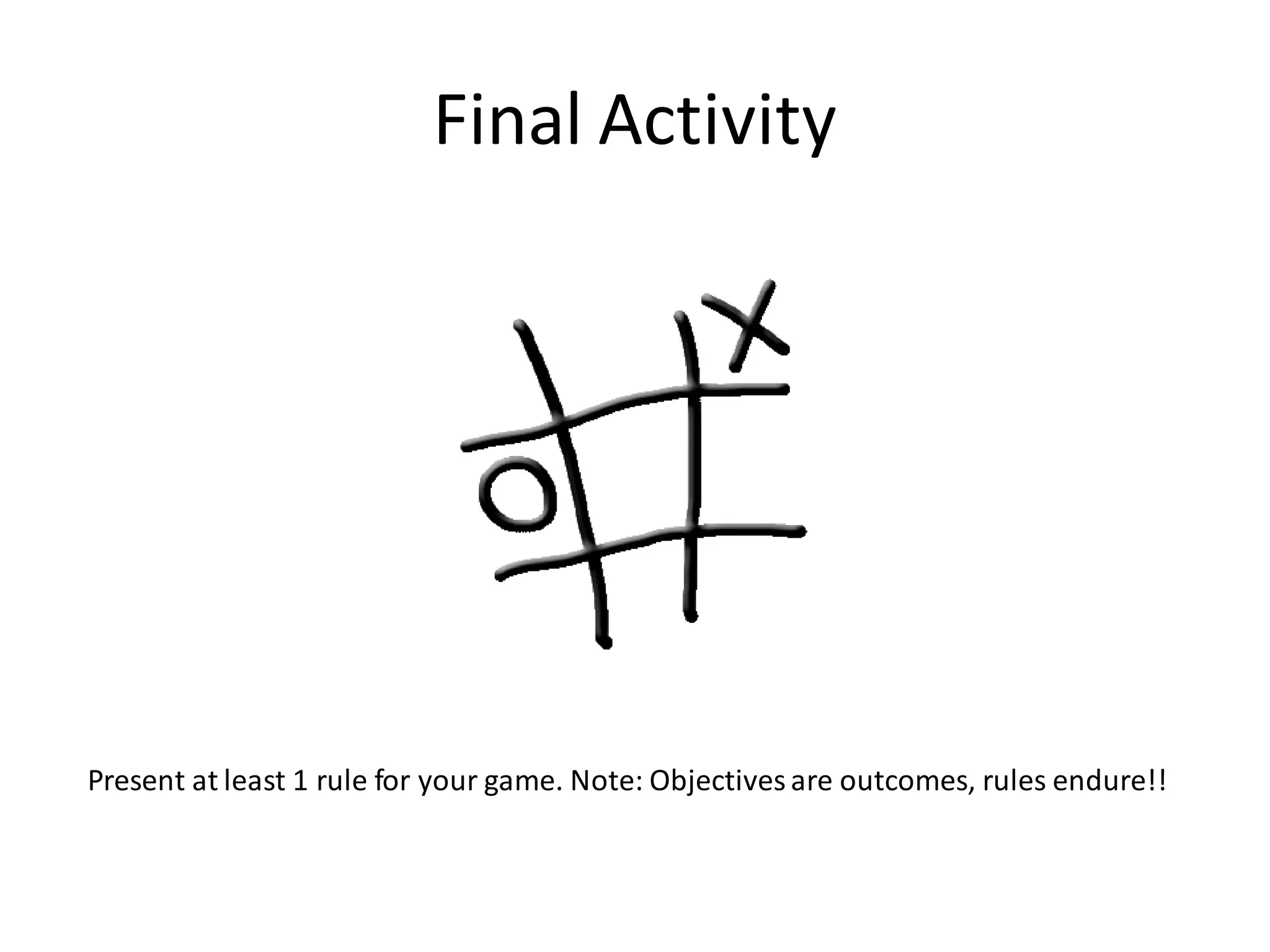 Game Elements PPT Game Elements Ppt