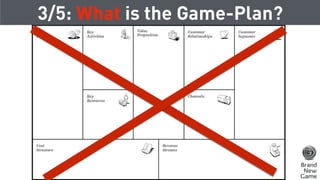 3/5: What is the Game-Plan?
 