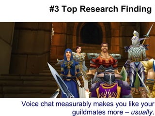 Voice Chat Findings & Information