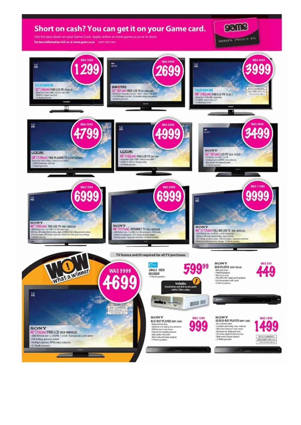 Game Specials 15 18 March 2012