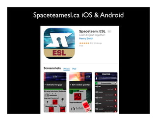 Spaceteamesl.ca iOS & Android
 