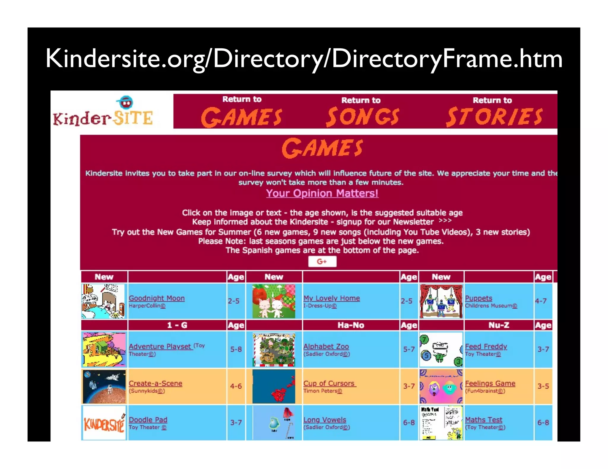 Kindersite.org/Directory/DirectoryFrame.htm
6kuLfV
 