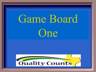 Game Board One 