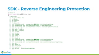 SDK - Reverse Engineering Protection
 