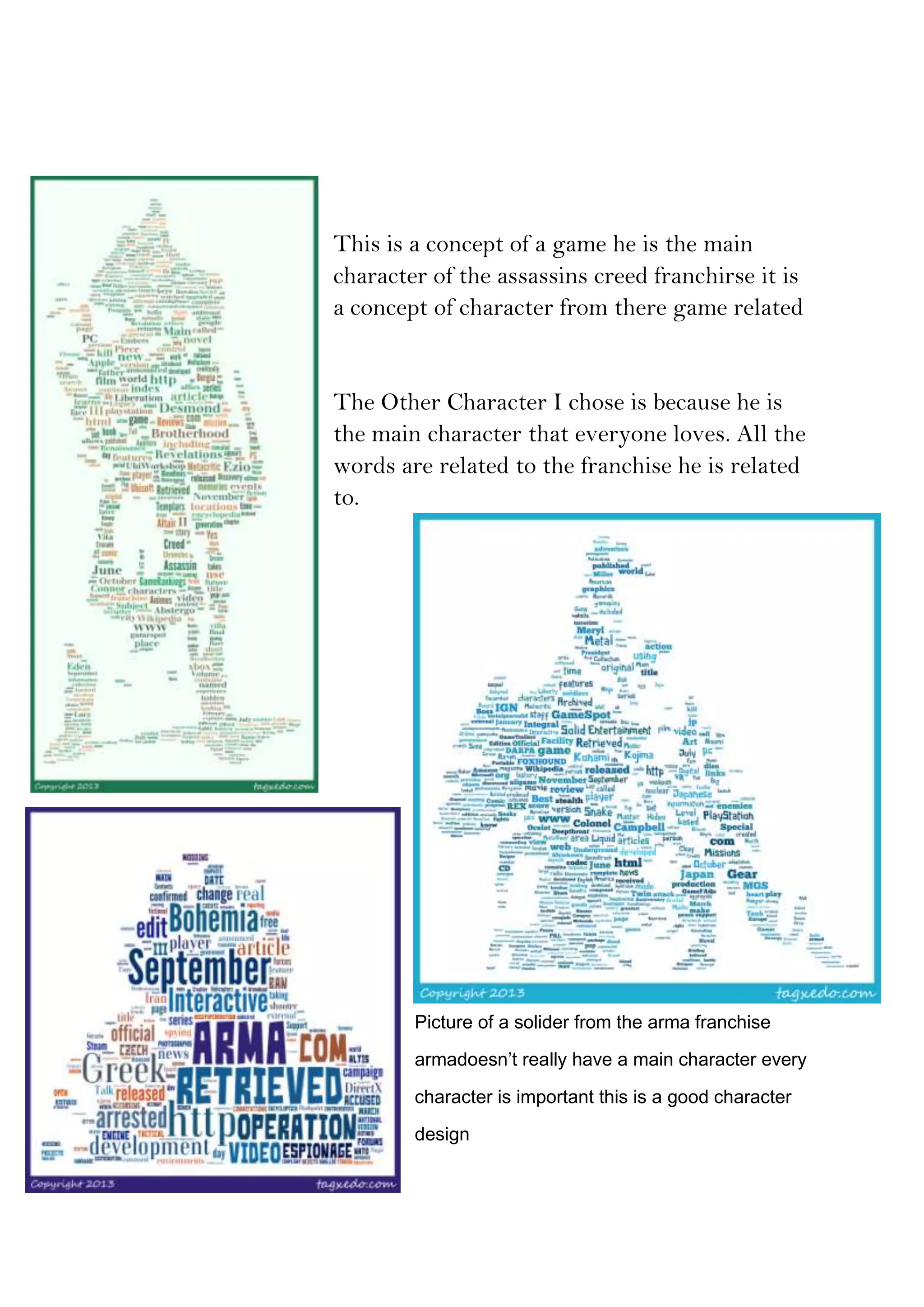 Game concept ideas | DOCX
