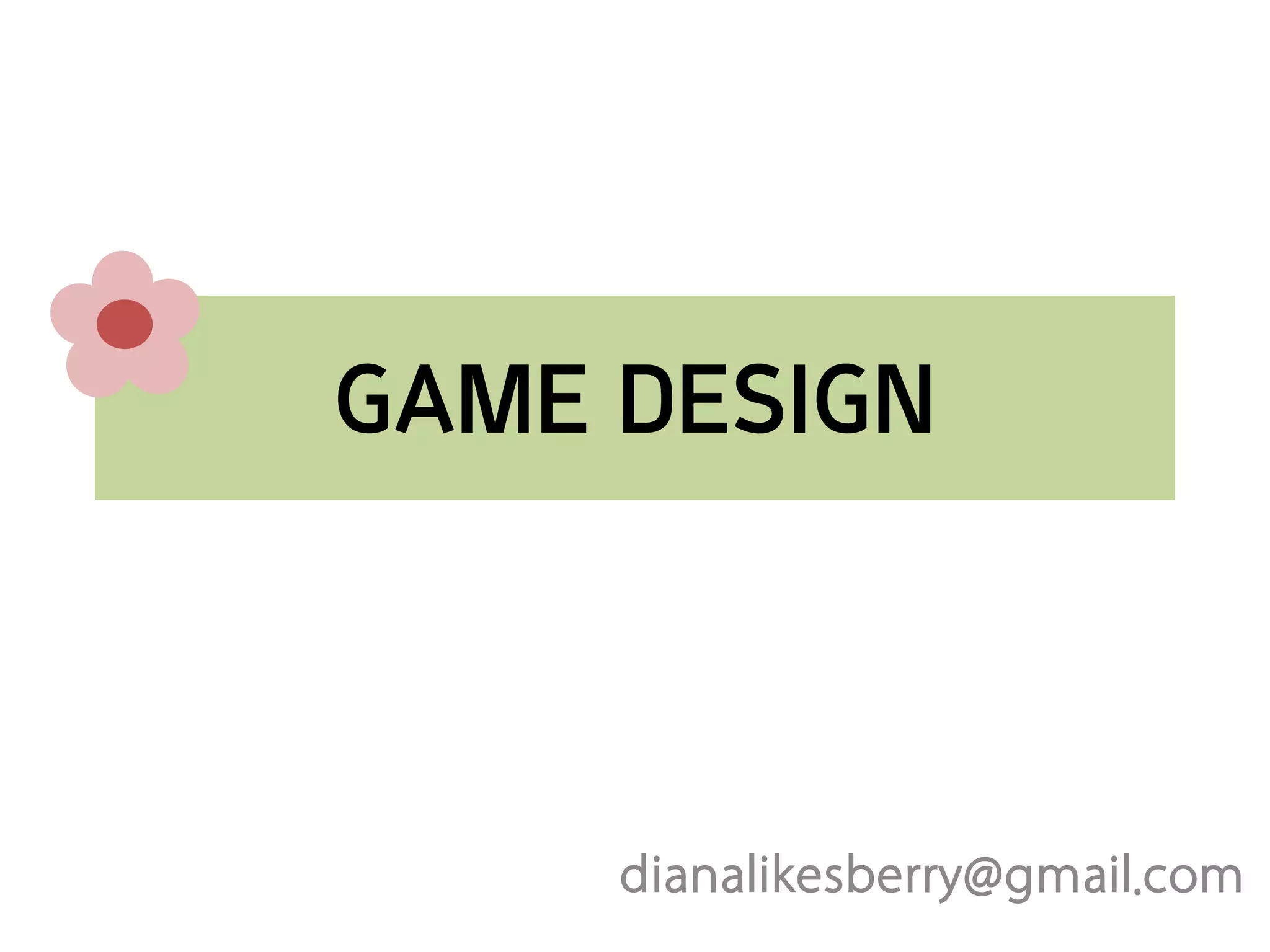 Game design | PPT