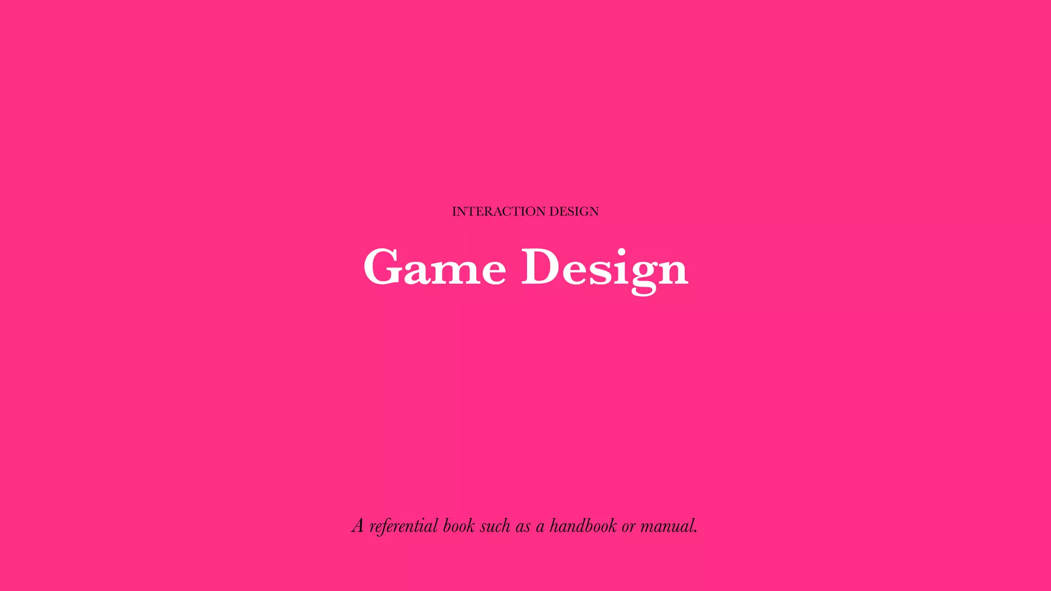 Game Design fundamentals | PDF