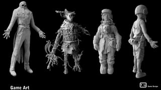 Game Art
           Game Design
 