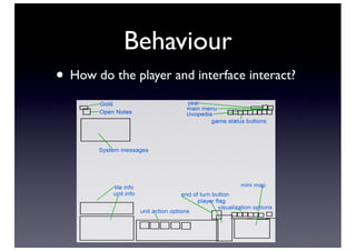Game Design 2 (2013): Lecture 5 - Game UI Prototyping | PDF