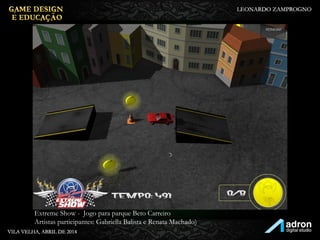 Quiz Game Arcelor Mital - Mesa Interativa (Arte Estúdio Zota)
 