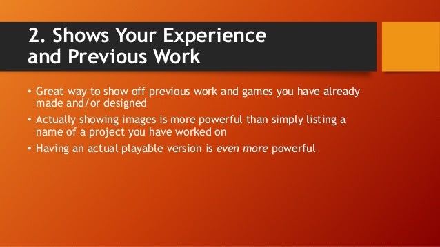 how to make a work portfolio