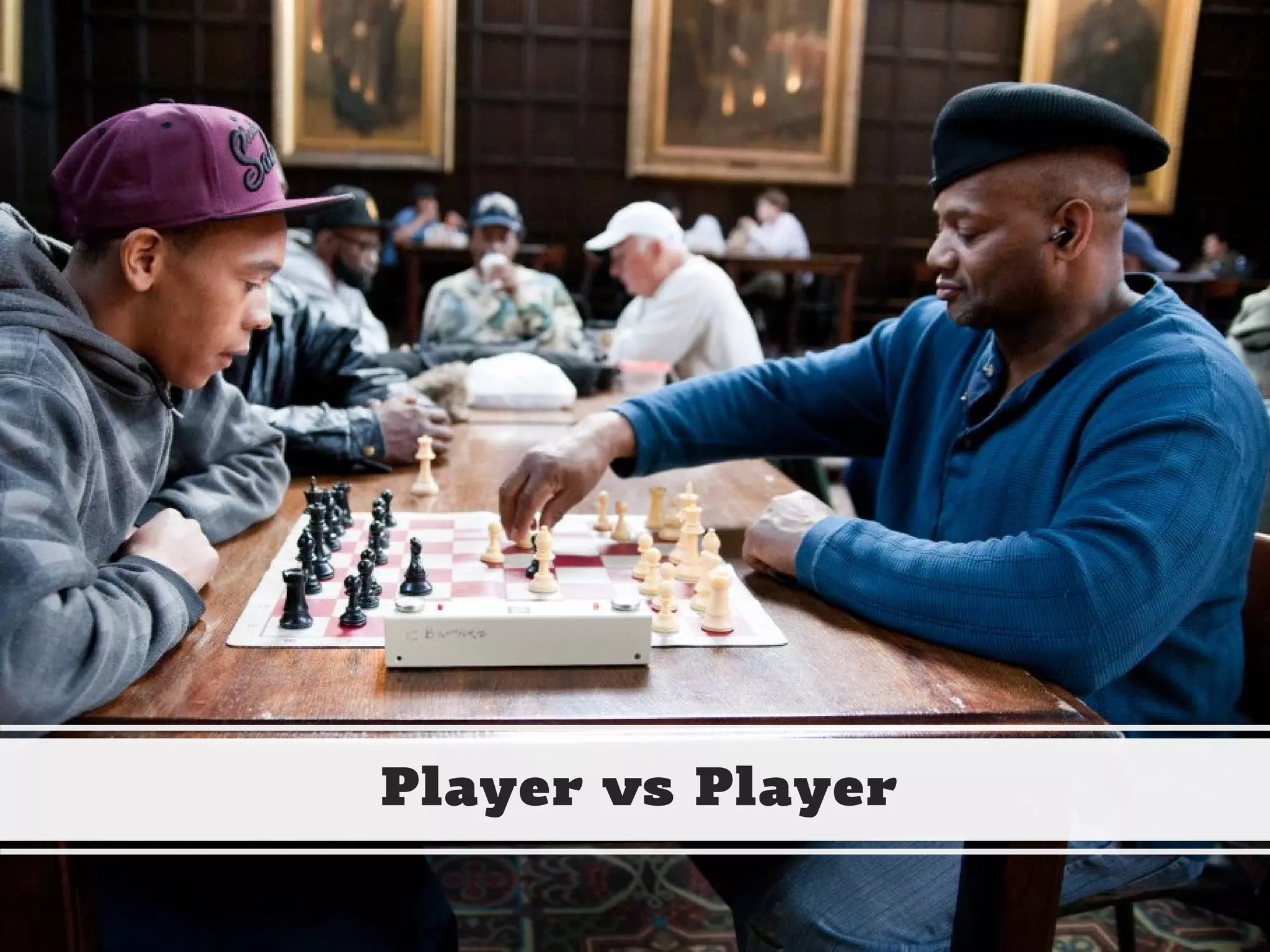 CHRISTINA WODTKE @cwodtke
Player vs Player
 