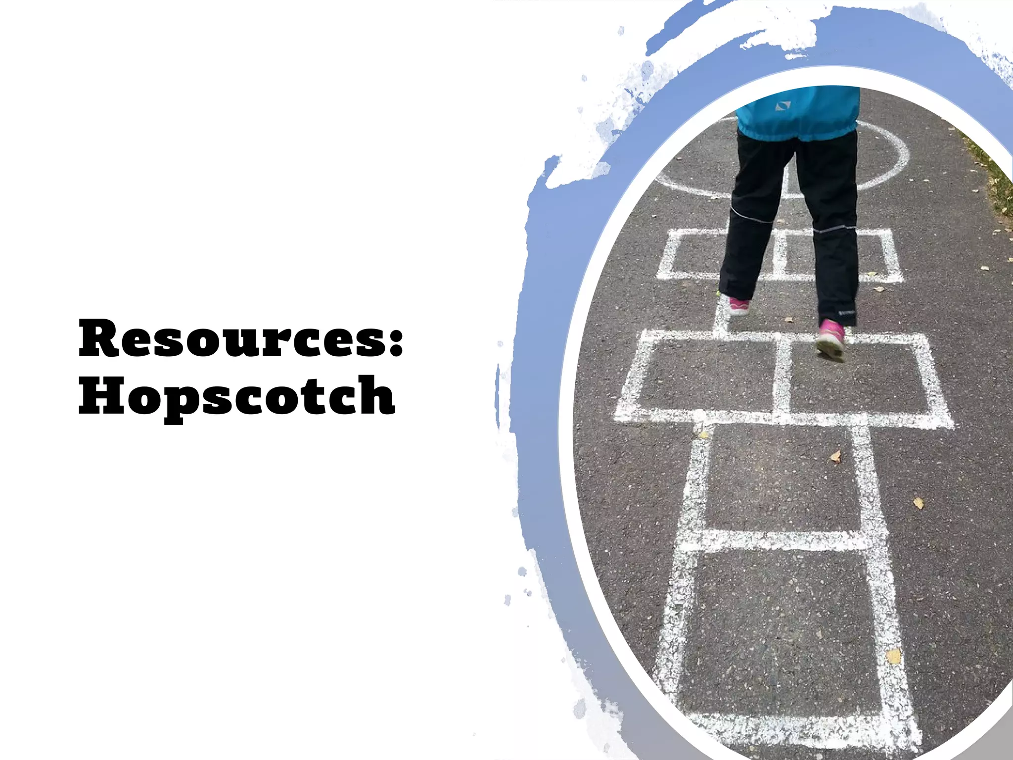 CHRISTINA WODTKE @cwodtke
Resources:
Hopscotch
 