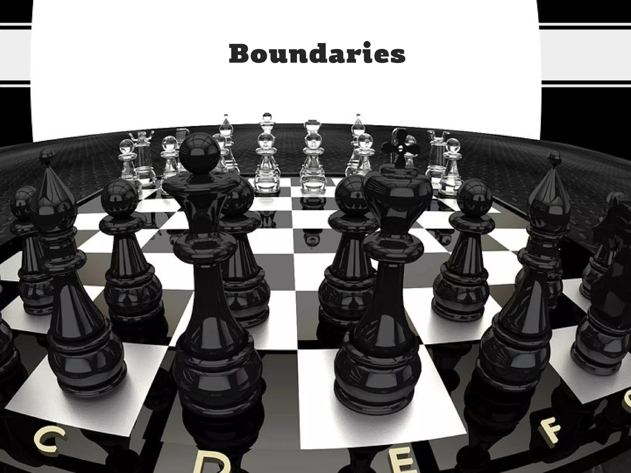 CHRISTINA WODTKE @cwodtke
Boundaries
 