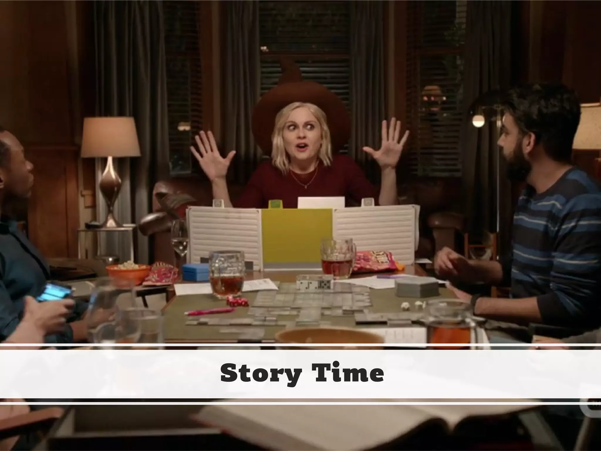 CHRISTINA WODTKE @cwodtke
Story Time
 