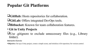 Gitlab Objective This file contains lecture notes and introduction to game design ...