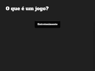 ©2014,AndréKishimoto(www.kishimoto.com.br).Foreducationalpurposesonly.
O que é um jogo?
Entretenimento
 