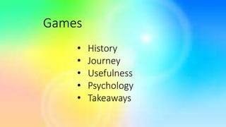 Game Design Psychology and Everyday Life