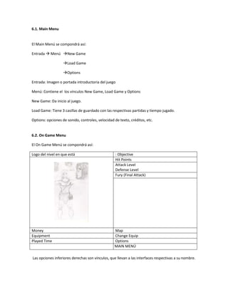 Game desing overview 2.0