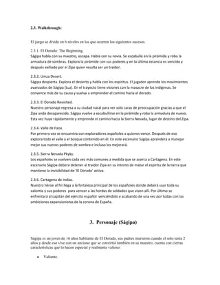 Game desing overview 2.0