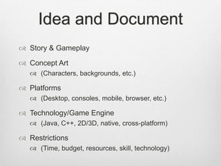Game development | PPTX