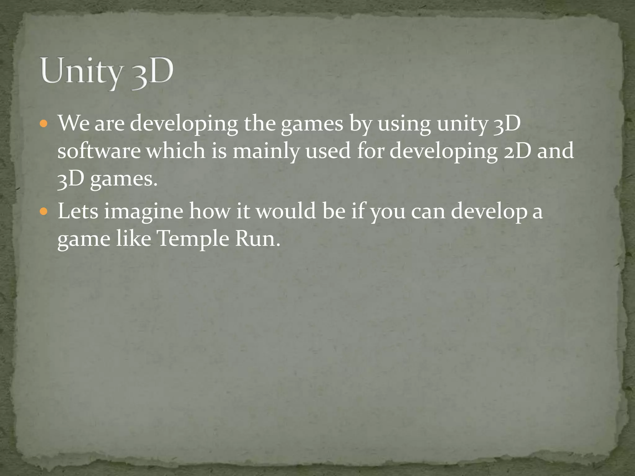 Game development | PPT