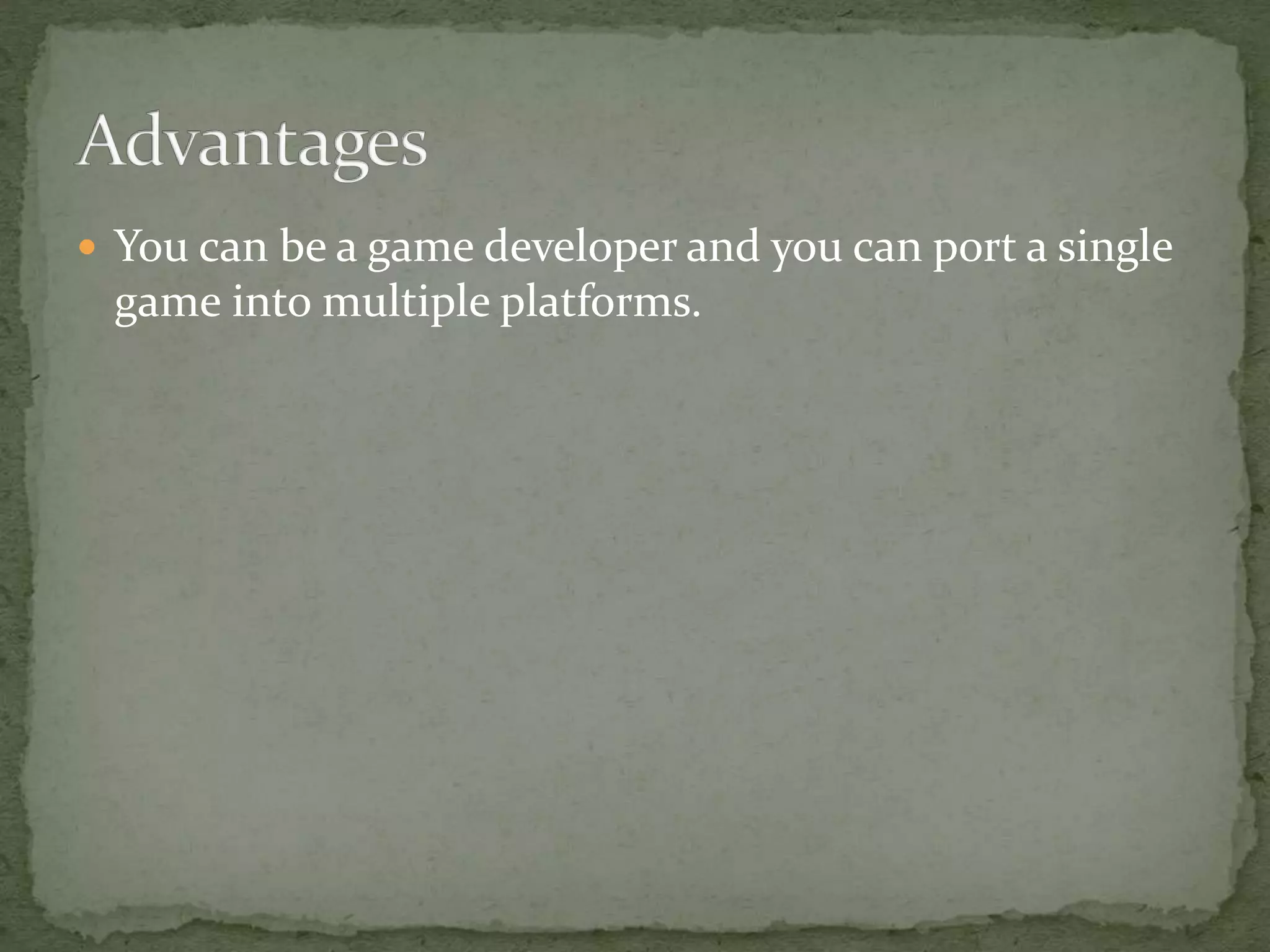 Game development | PPT