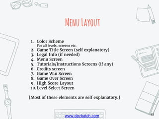 Game Design Document - Step by Step Guide | PPTX