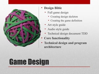 Game development Pre-Production | PPT