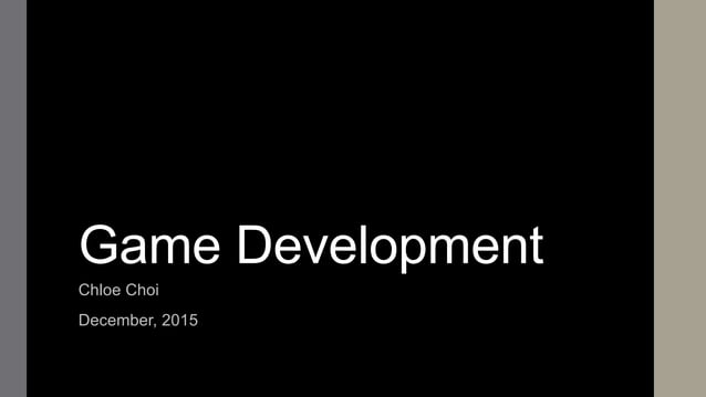 Game development | PPT
