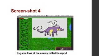 Screen-shot 4
In-game look at the enemy called Hexapod
 