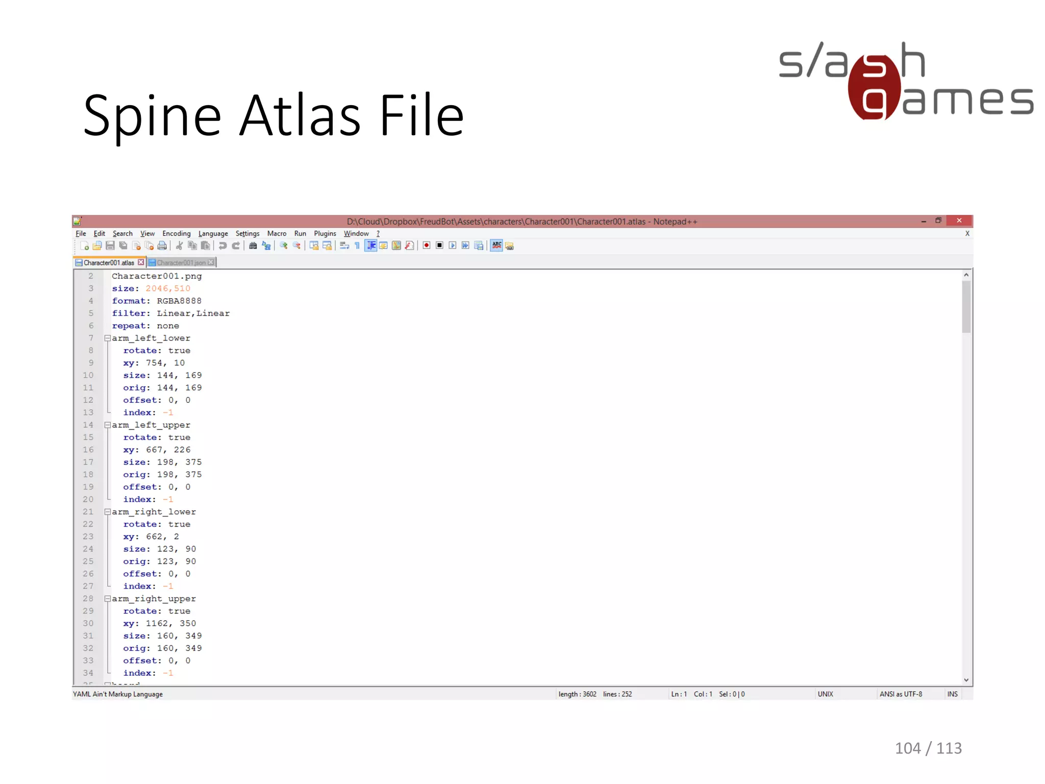 Spine Atlas File 
104 / 113 
 