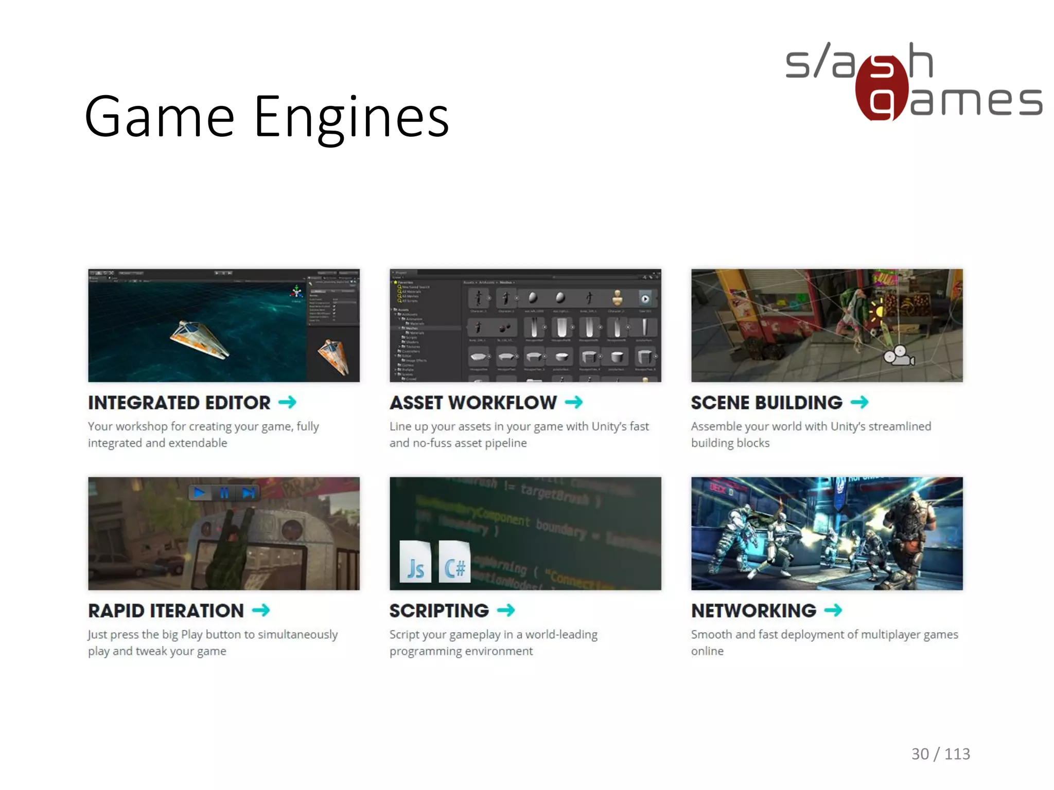 Game Engines 
30 / 113 
 