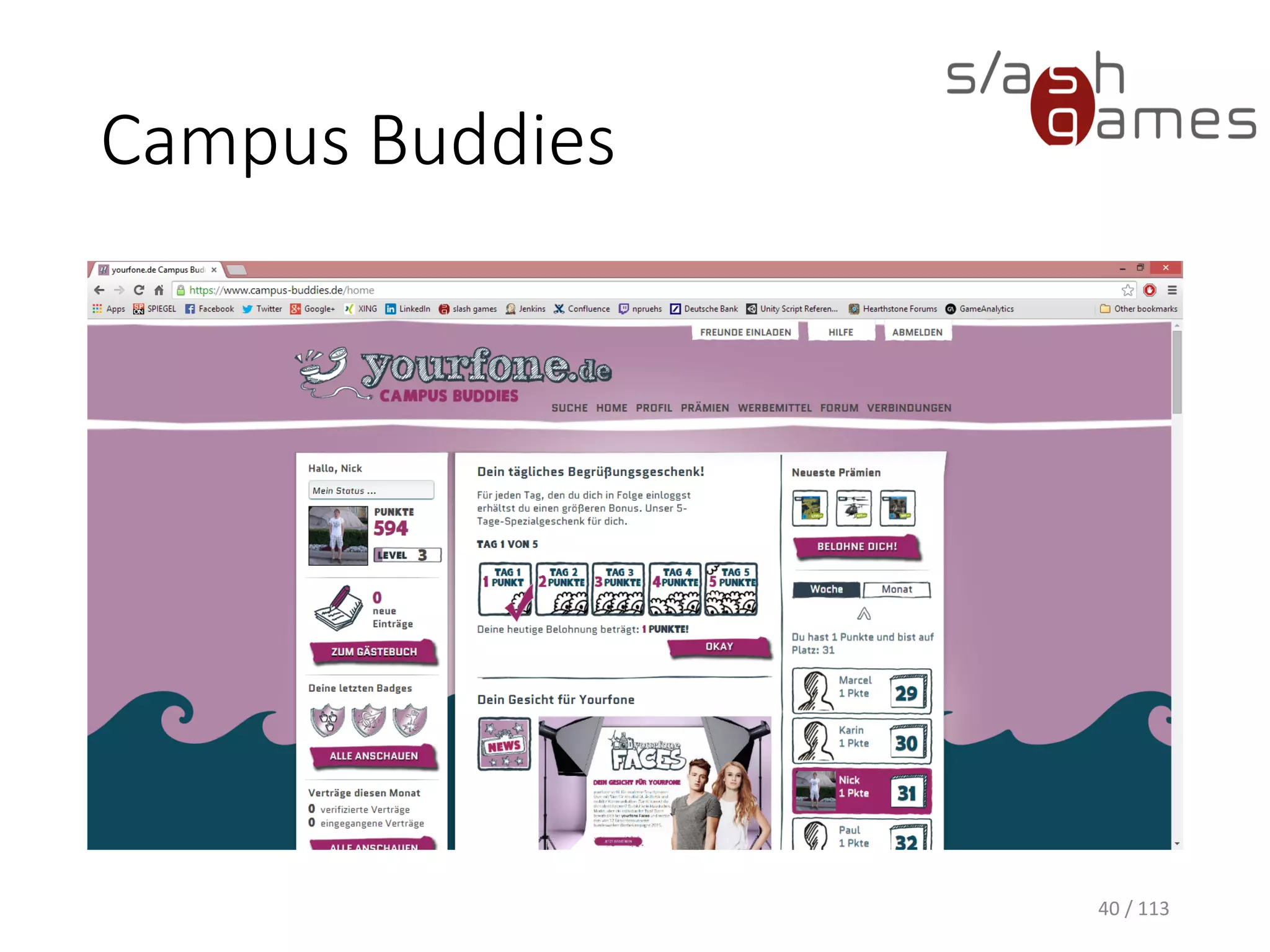 Campus Buddies 
40 / 113 
 