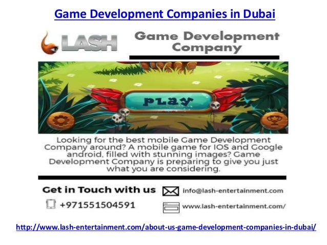 Hire One Of The Best Game Development Companies In Dubai