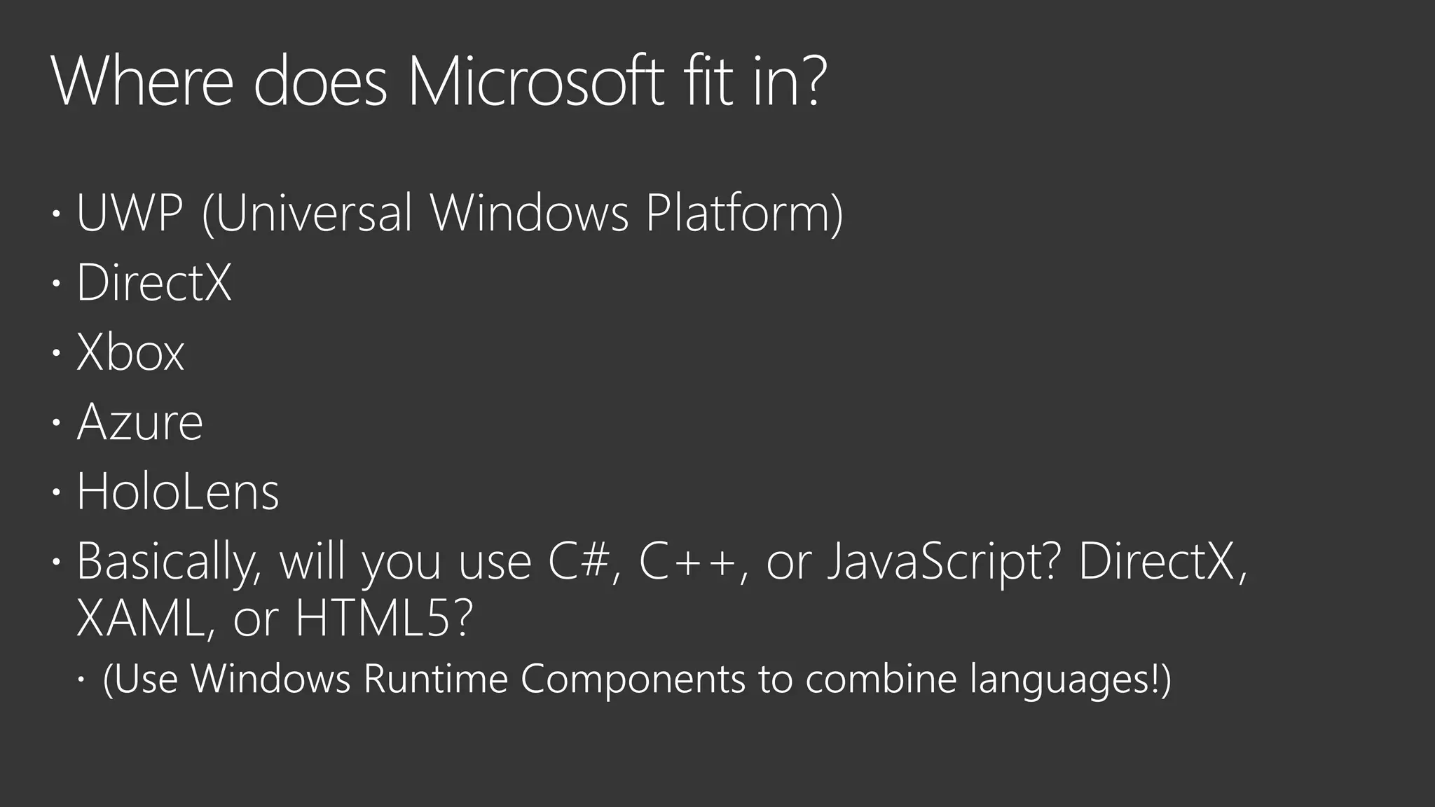 Game Development For The Windows 10 Platform PPT game-development-for-the-windows-10-platform-ppt