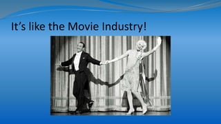 It’s like the Movie Industry!
 