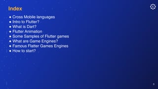 Game development using Flutter | PDF