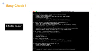 $ flutter doctor
Easy Check !
 
