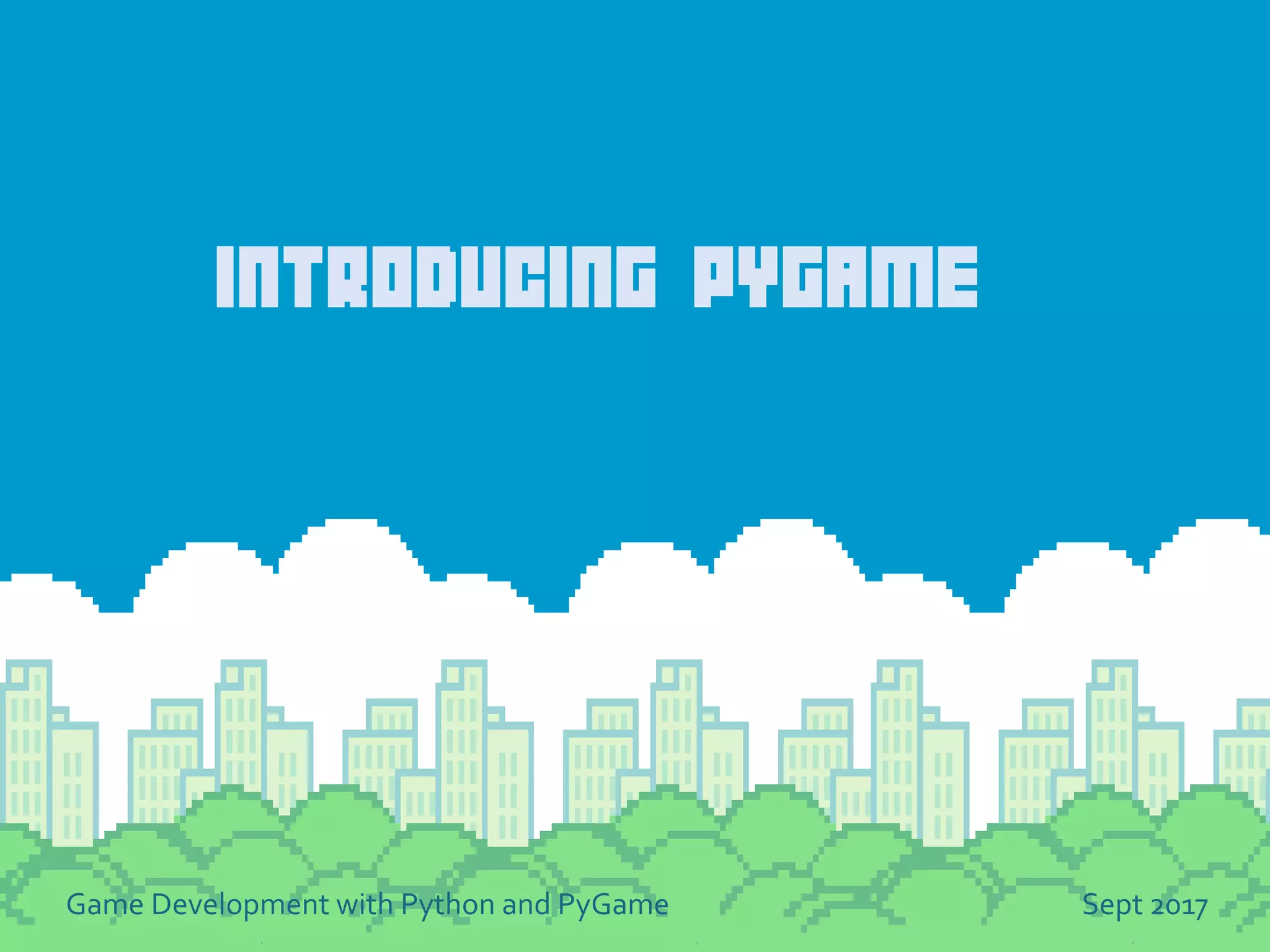 Game Development With Python and Pygame | PDF | Programming Languages ...