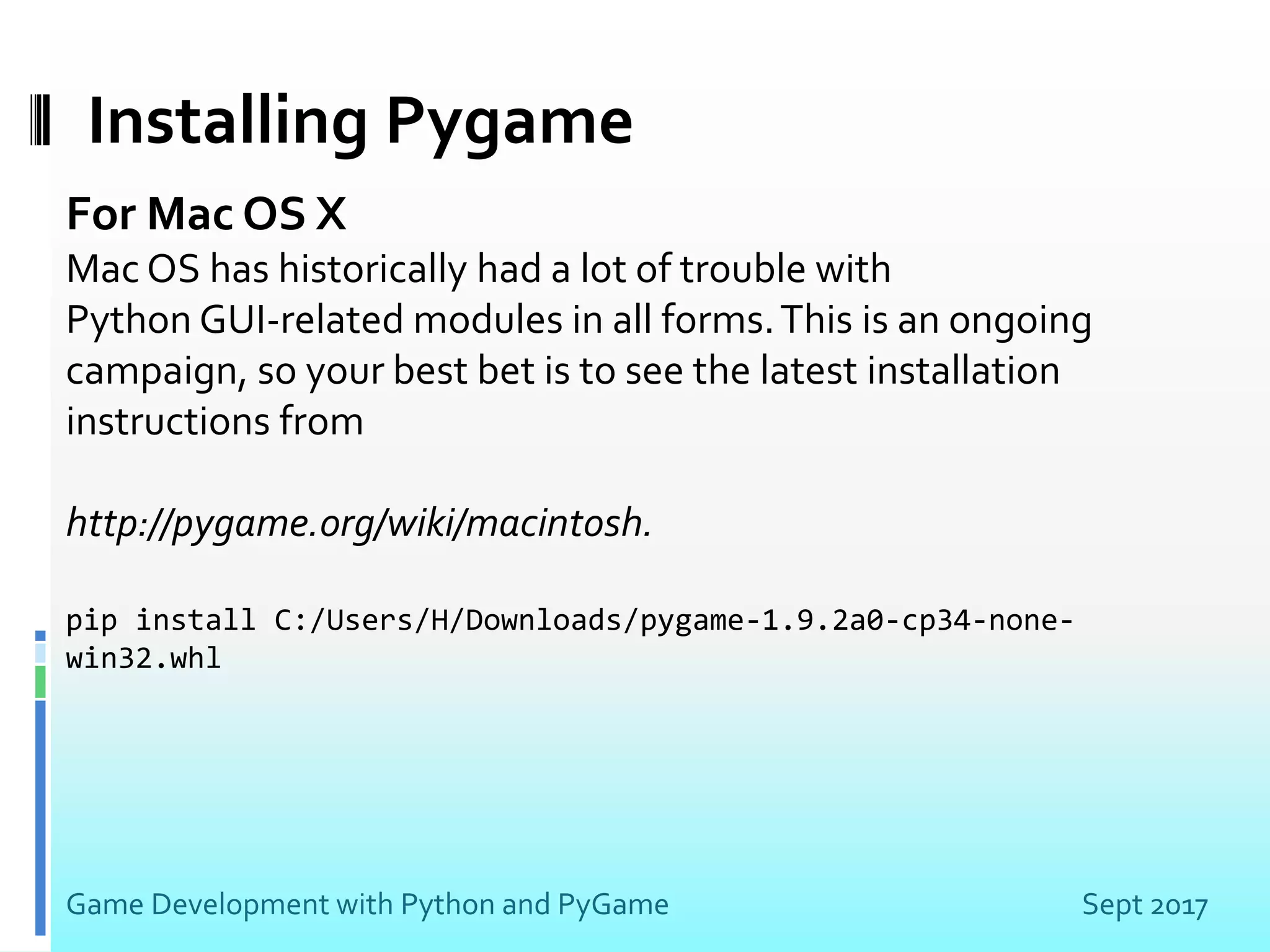 Game Development With Python and Pygame | PDF | Programming Languages ...