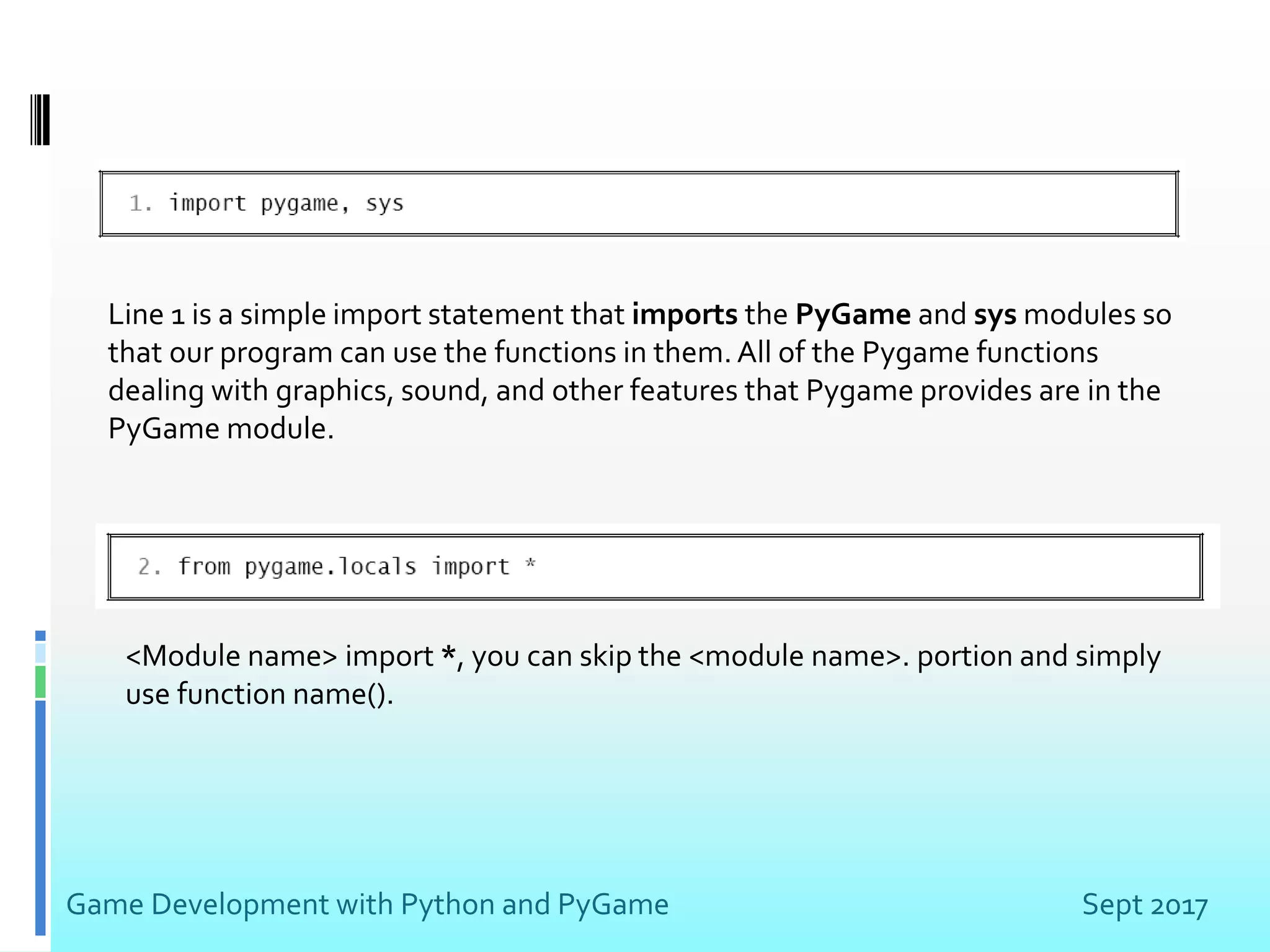 Game Development With Python and Pygame | PDF | Programming Languages ...