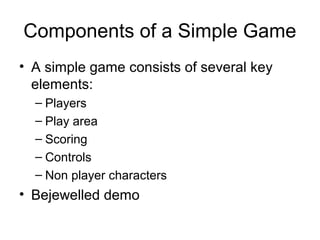 Game elements | PPT