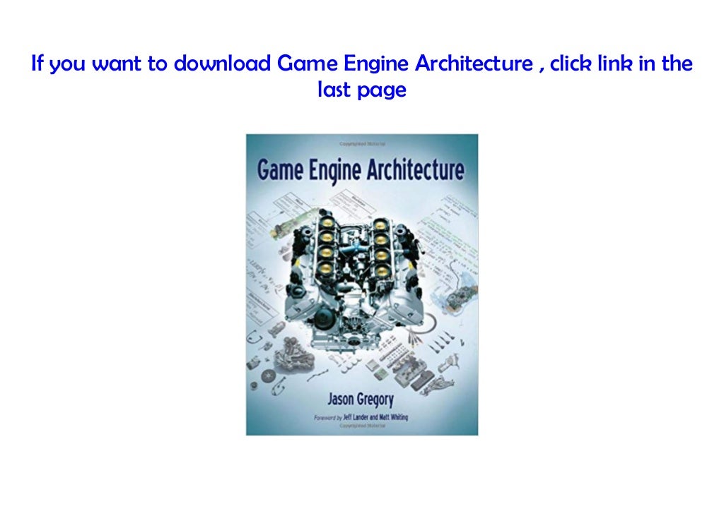 [Audiobook] Game Engine Architecture