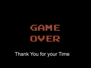 Thank You for your Time
 