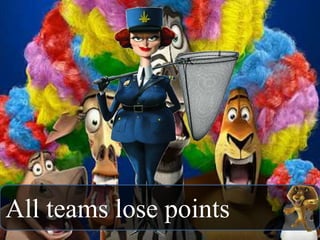 All teams lose points
 