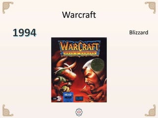 Warcraft
Blizzard
 