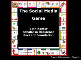 Source: littleoslo.com - Blogpoly The Social Media Game Beth Kanter Scholar in Residence Packard Foundation 